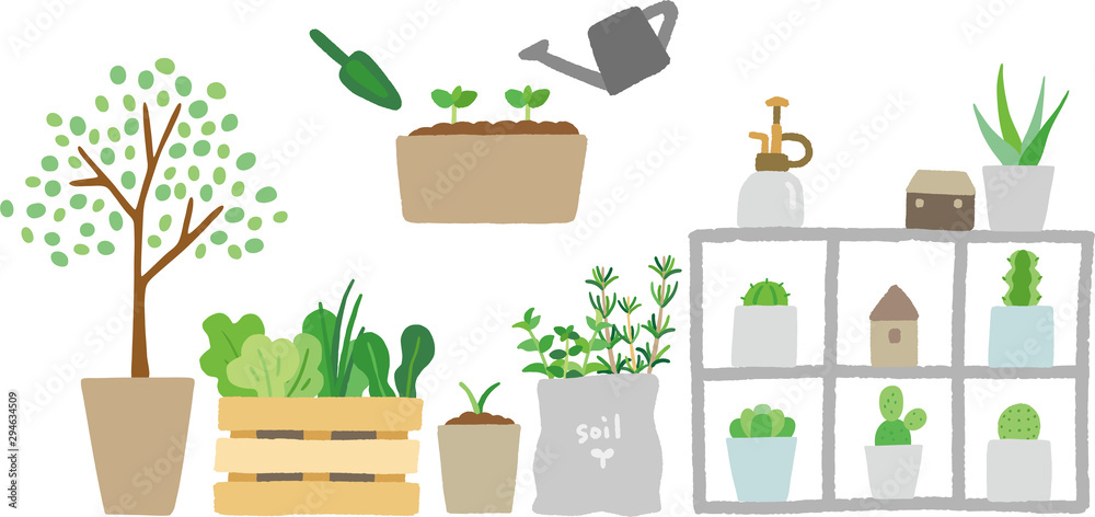 園芸やガーデニンググッズのセット