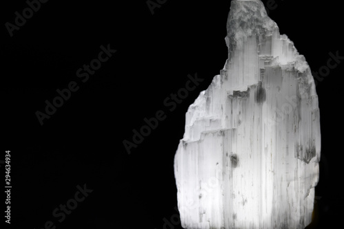Iceberg of selenite crystal photo