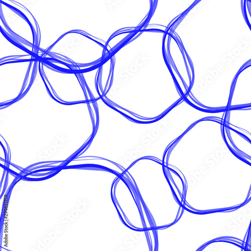 pentagon blue white aqua pattern 