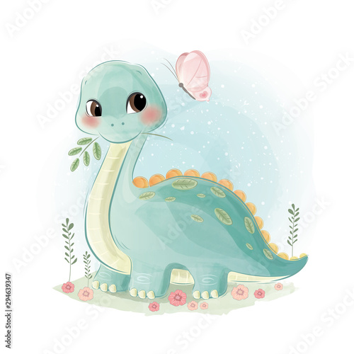 Cute Dinosaur © Lorarts