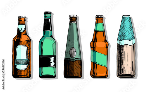Set of Beer bottle