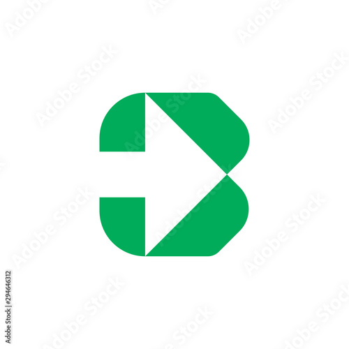 B Arrow Logo Design, Minimal b letter, simple delivery logo .vector Free Download B Arrow Logo Design, Minimal b letter, simple delivery logo .vector - GFXLoad