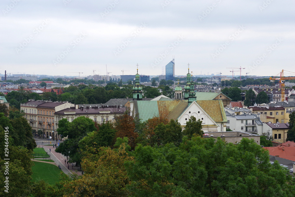 Panorama de Cracovie