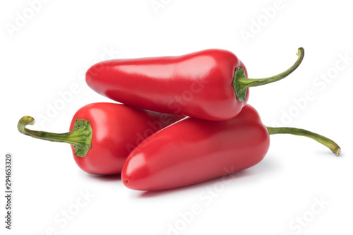 Tableau sur toile Red Jalapeno peppers