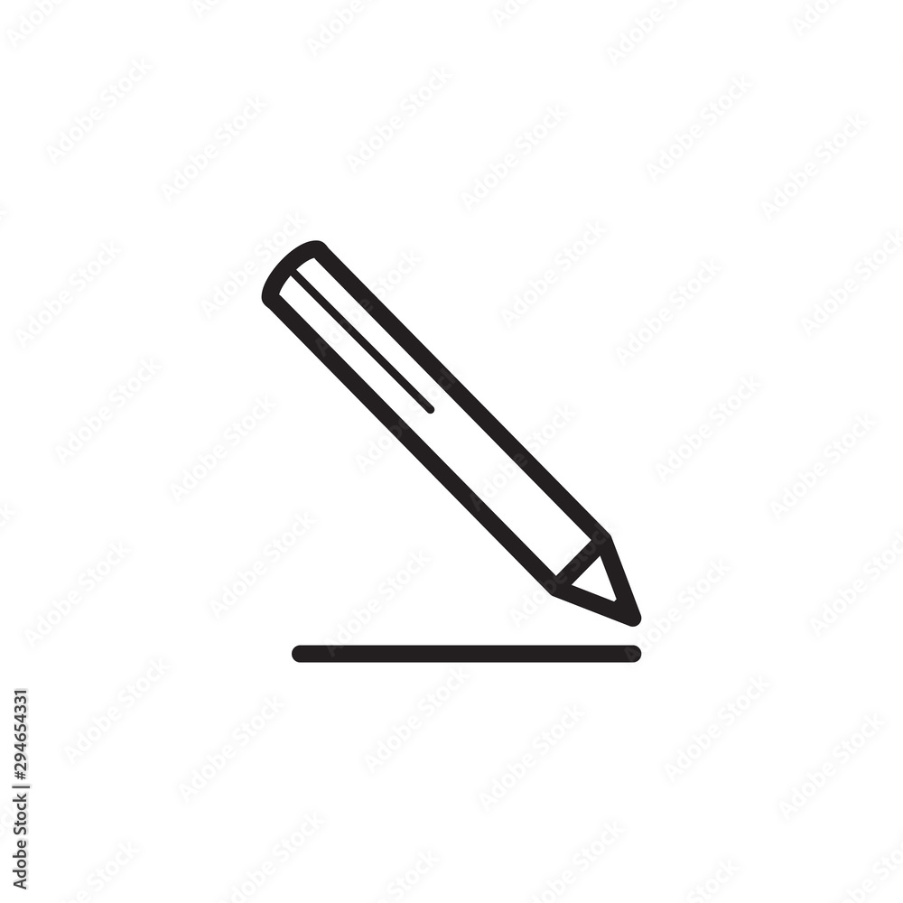 pencil icon vector trendy style pencil icon vector trendy style