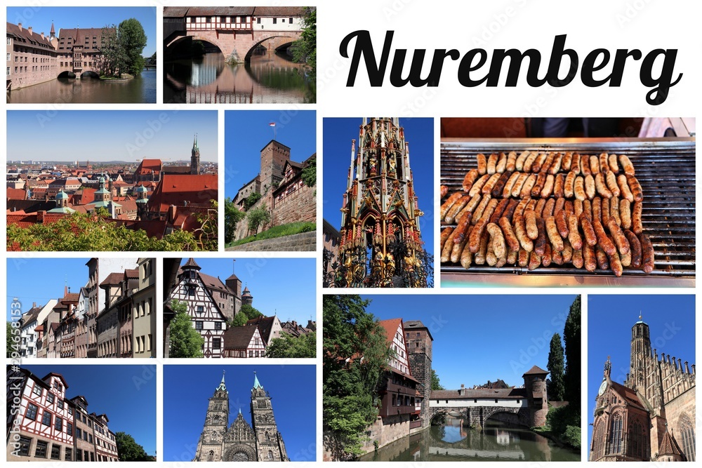 Nuremberg postcard