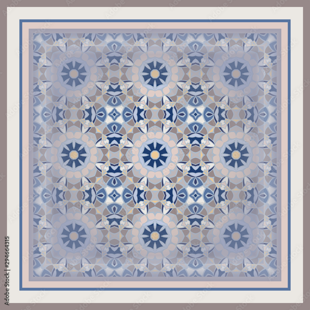 Seamless pattern .Vector illustration. Use this pattern in the design of carpet, shawl, pillow, textile, ceramic tiles Seamless pattern .Vector illustration. Use this pattern in the design of carpet, shawl, pillow, textile, ceramic tiles