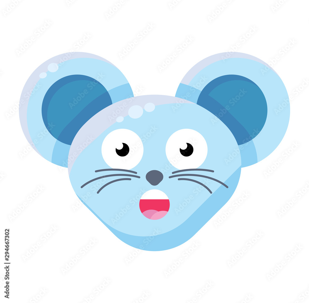 Emoji Funny Animal Mouse Happy Eyes Expression Emoji Funny Animal Mouse Happy Eyes Expression