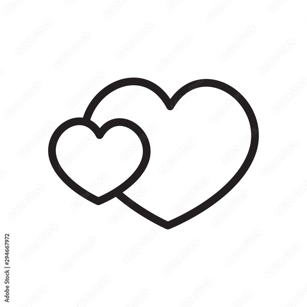 Hearth Icon Vector Design Template Hearth Icon Vector Design Template