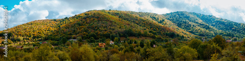 Autumn rural scene