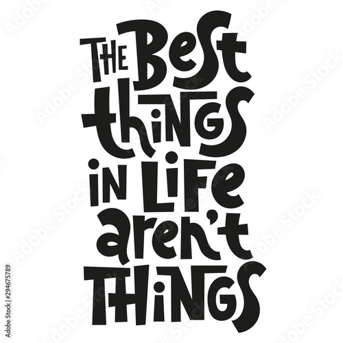 Decluttering quotes lettering