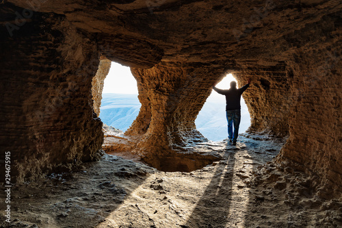 The home of ancient people ...