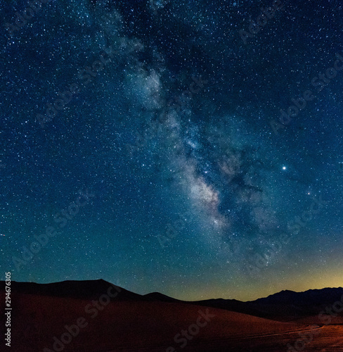 Milky Way over the Desert