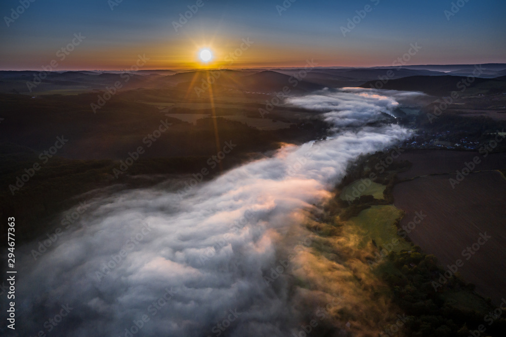 Sumava National Park is one of four national parks in Czechia. It is located in two southern regions create a natural border between the Czech Republic on one side Germany and Austria. 