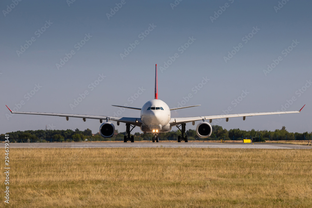 Fototapeta premium Plane wingspan