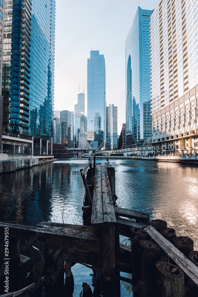 Mid day in Chicago Mid day in Chicago