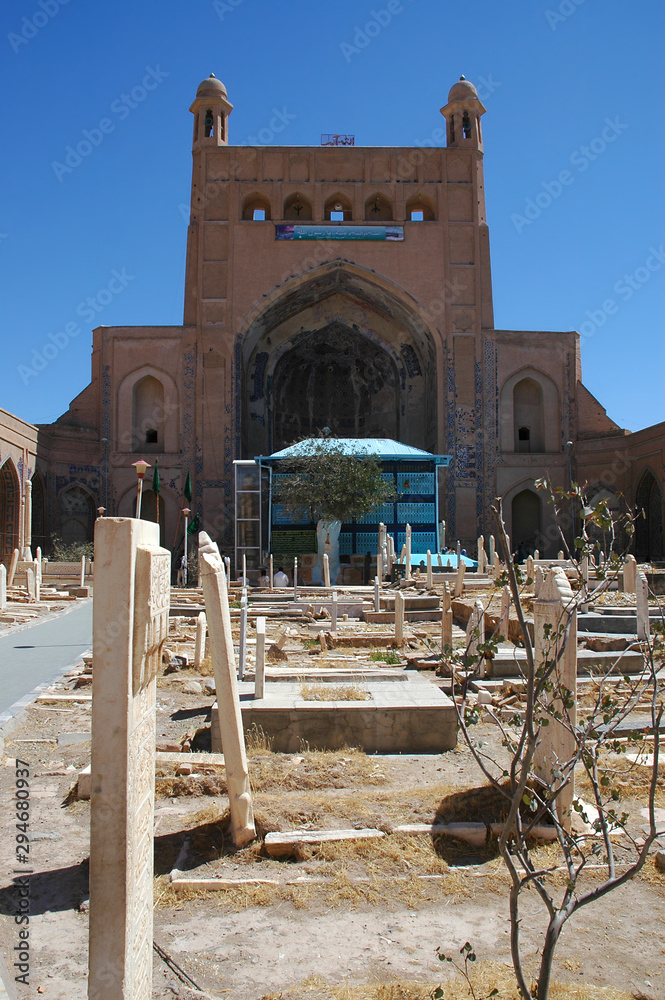 Herat In Afghanistan. This Is The Shrine Of Khwaja Abd Allah (Abdullah ...