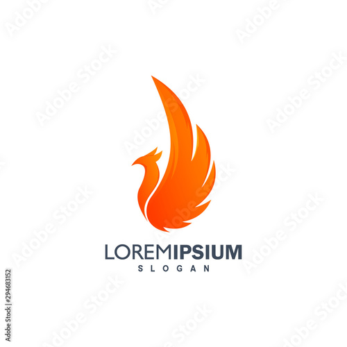 bird logo design illustration