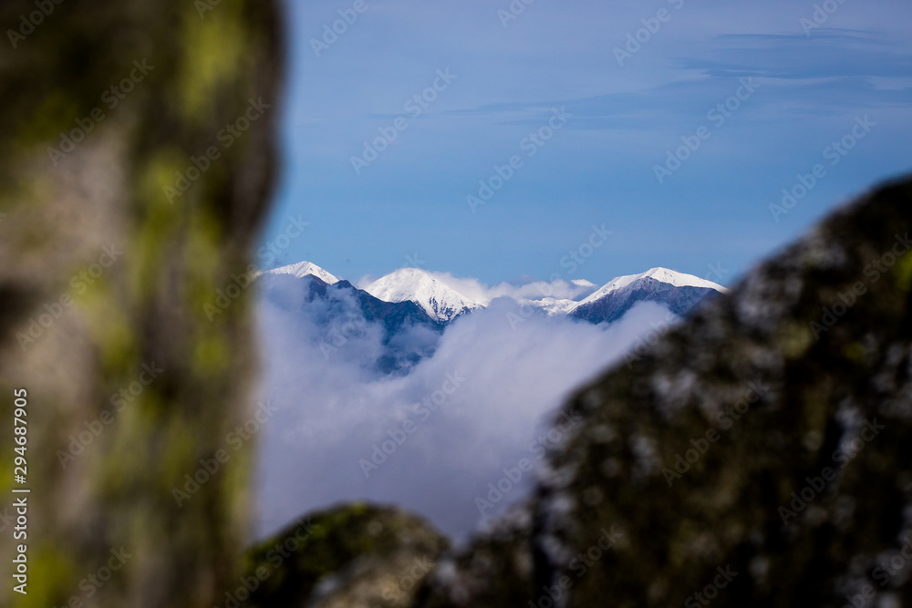 First snow in High Tatras, Slovakia