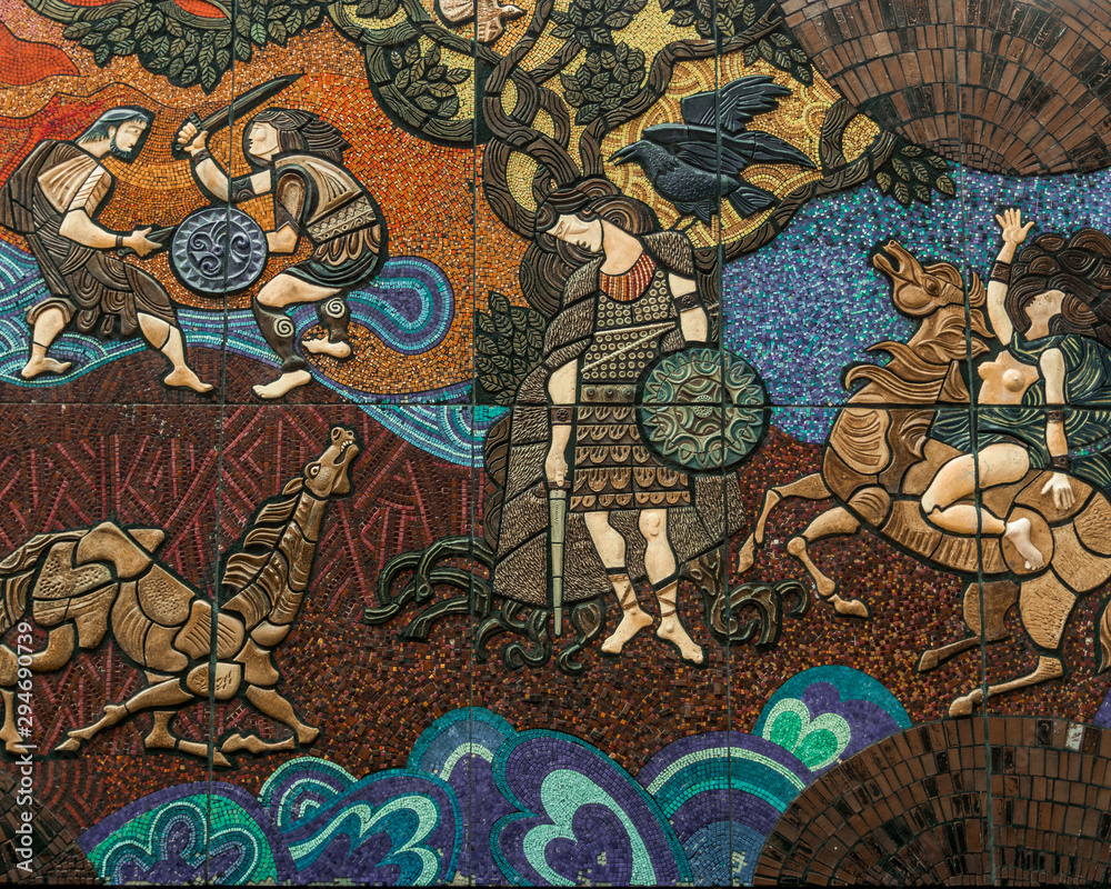 Obraz premium Dublin Mosaic