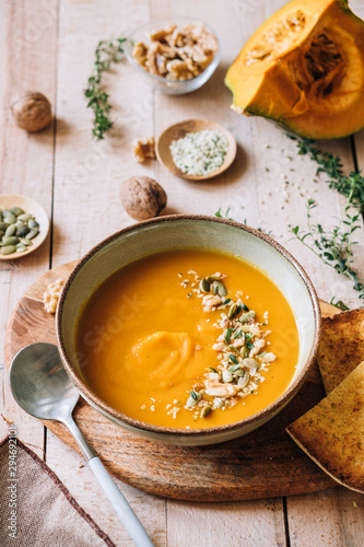 Delicious vegan soup