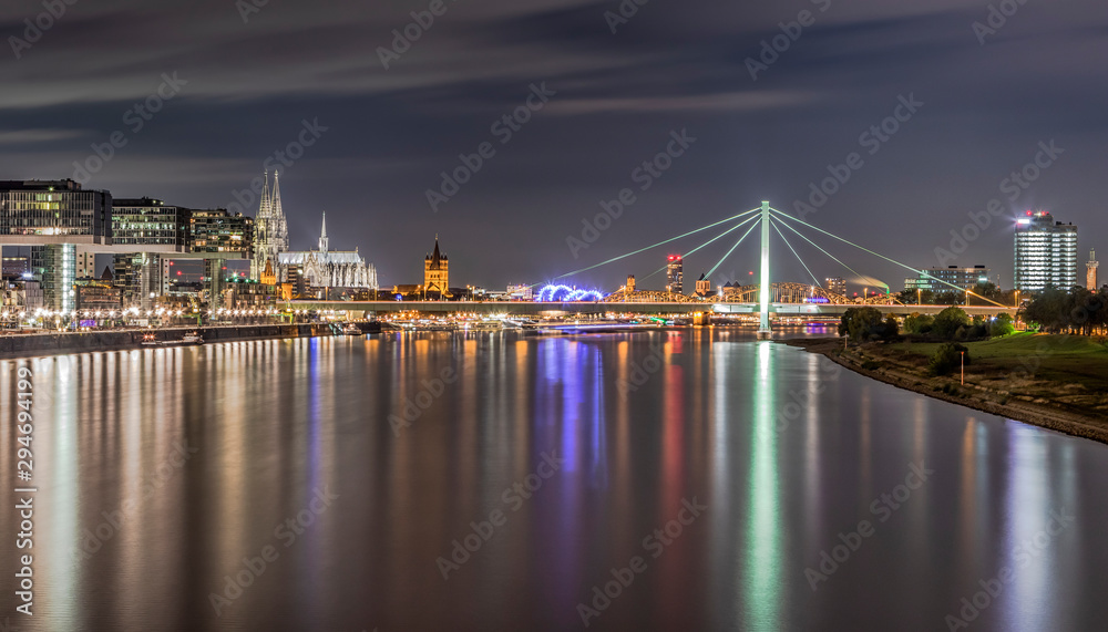 Cologne Germany skyline