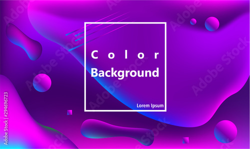 Colorful wallpaper design  modern abstract background with gradient color composition.