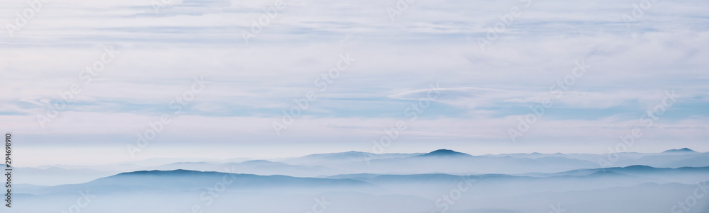 Misty mountains Misty mountains