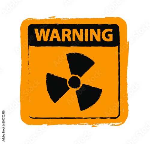 radiation hazard sign
