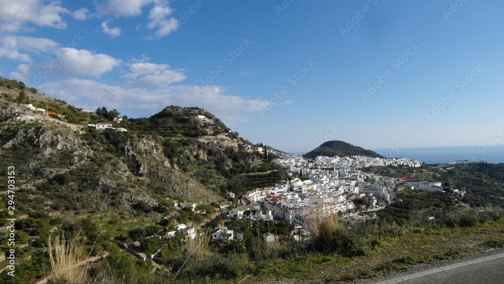 Die weissen Häuser Andalusiens