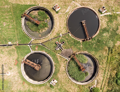Major repairs of sewage treatment, sullage plants and sewage networks to the sewage treatment plants