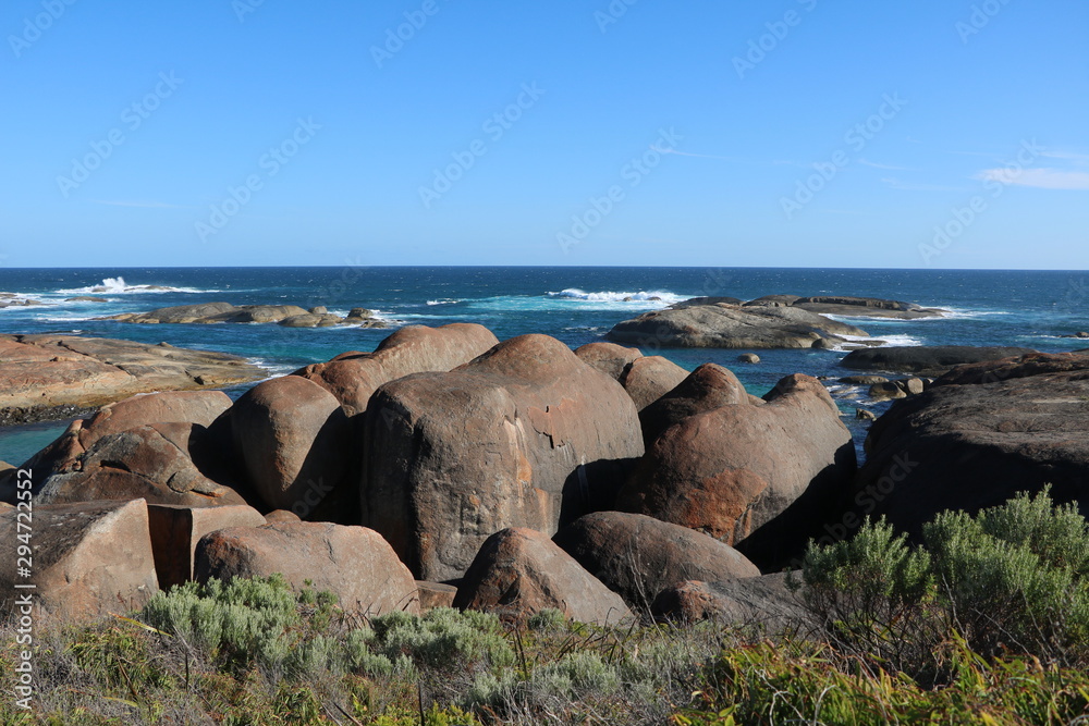 The Elephant Rocks in William Bay National Park,  Denmark Australia