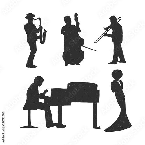 Musicians playing classic music