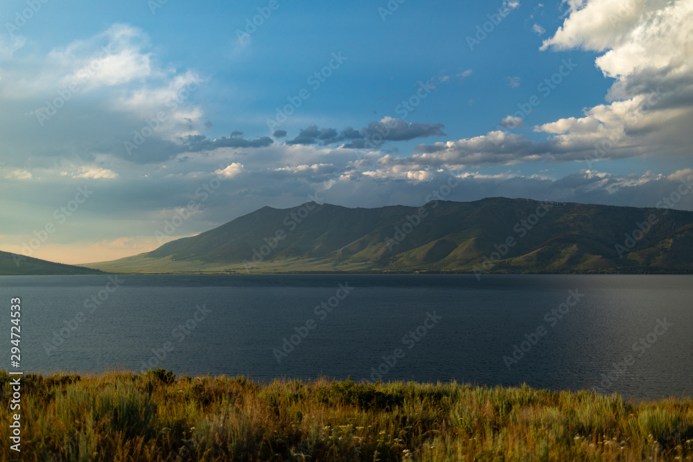 Lake and Mountains - Idaho 