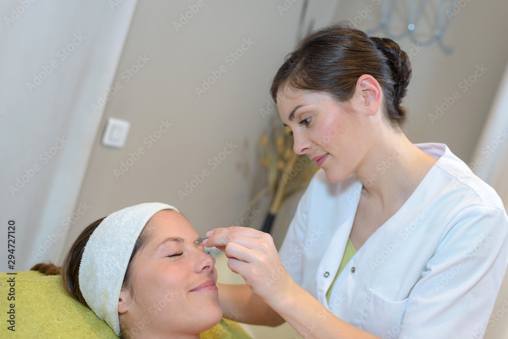 concept of rejuvenating facial treatment