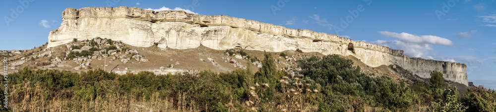 Crimea. Tract White Rock (Aq-Kaya) Crimea. Tract White Rock (Aq-Kaya)