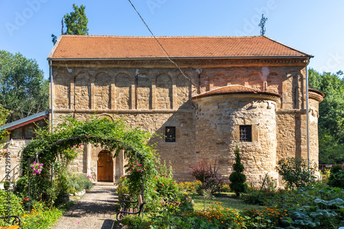 Medieval Zaova Monastery near village of Veliko Selo, Serbia photo