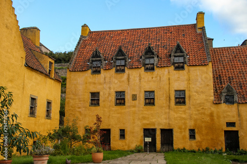 Exterior of Culross Palace in Scotland