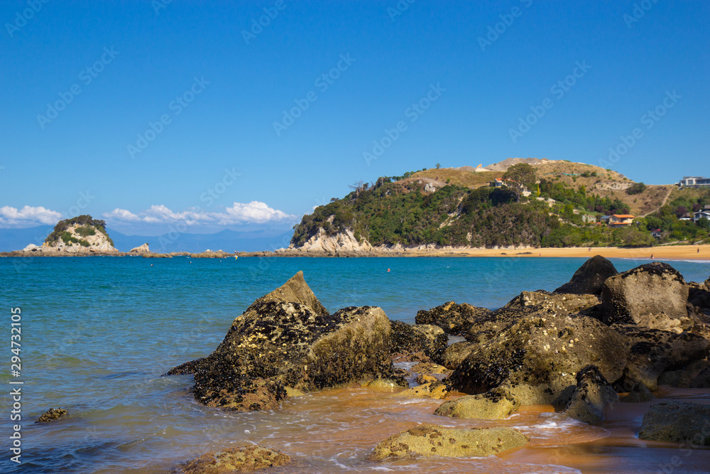 Naklejka premium Kaiteriteri beach view, Abel Tasman national park