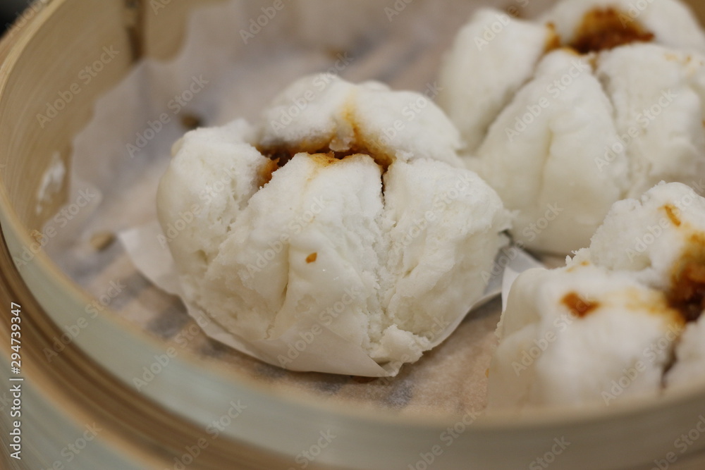 steamed stuff bun in bamboo steamer steamed stuff bun in bamboo steamer