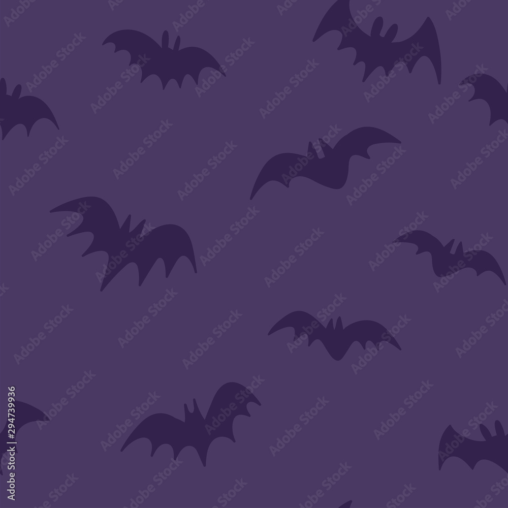 Halloween bats seamless pattern. Texture background of bat vector illustrations. Halloween bats seamless pattern. Texture background of bat vector illustrations.