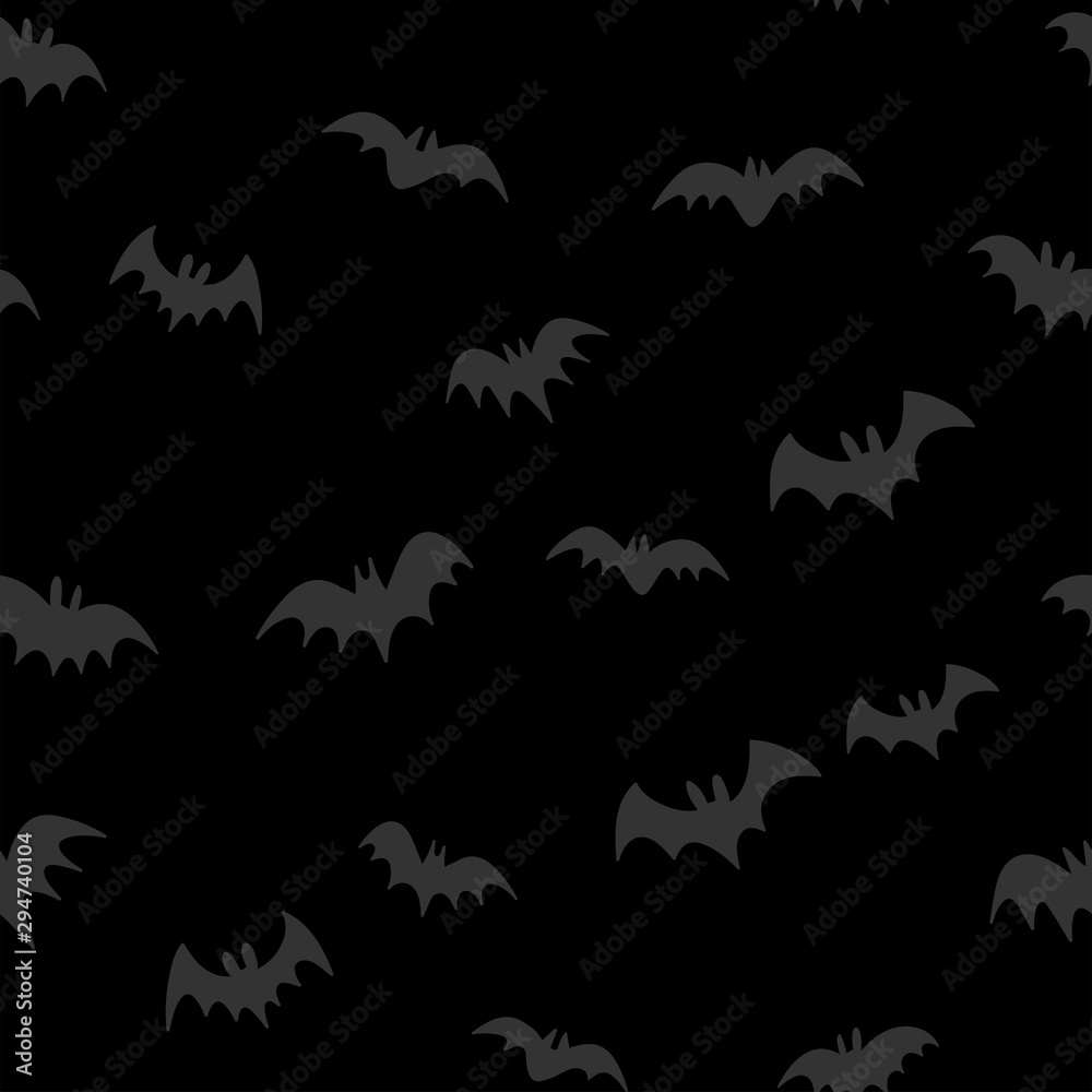 Halloween bats seamless pattern. Texture background of bat vector illustrations. Halloween bats seamless pattern. Texture background of bat vector illustrations.