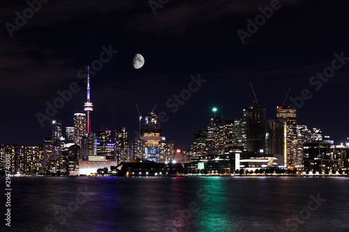 Canvas Print toronto skyline