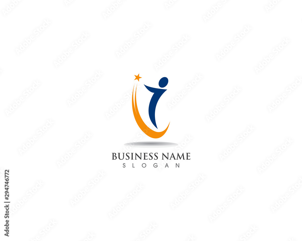 People healthy logo and vector People healthy logo and vector