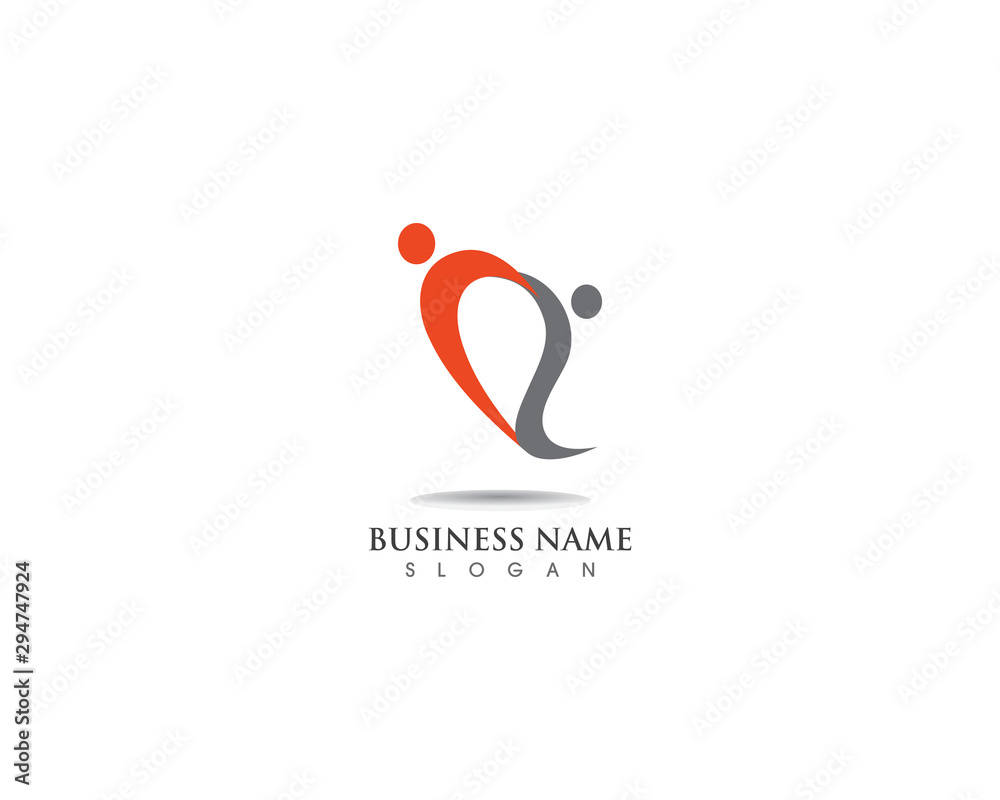 family and friend logo and vector icon family and friend logo and vector icon