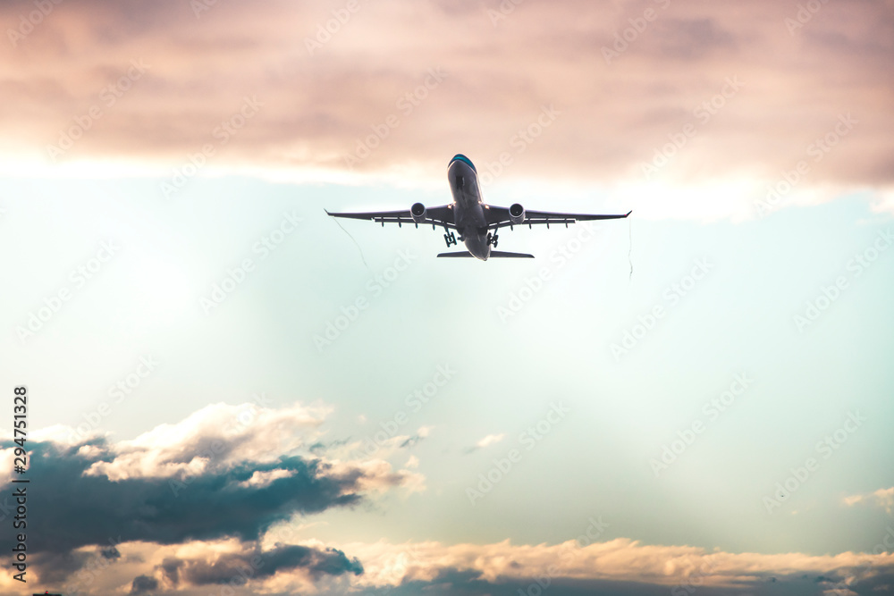 Fototapeta premium Airplane Taking off