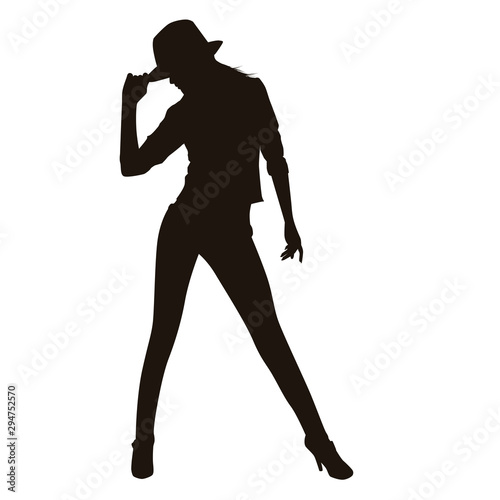 Dancer Silhouette