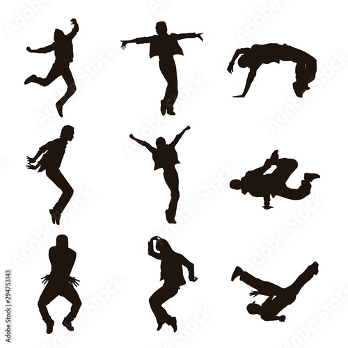 Dancer Silhouettes