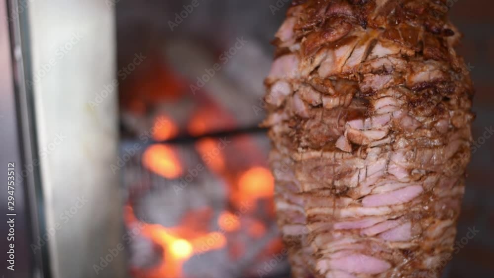 Mexican Tacos - Trompo de Pastor para tacos al pastor	