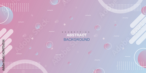 abstract gradient geometric shape background